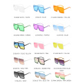 Europe And The United States Fashion Designer Men Women Trendy Big Square Frame Oversized Shades Sun Glasses Sunglasses 2022